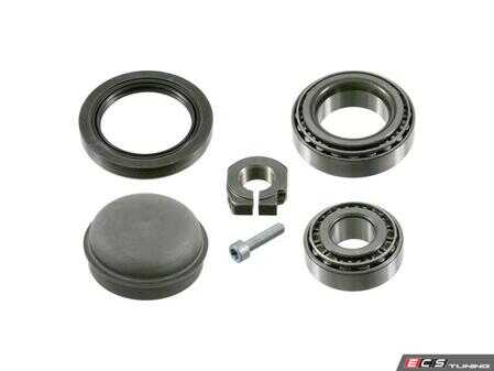 ES#2869130 - 2033300051 - Front Wheel Bearing Kit - Priced Each - Includes Inner & Outer Wheel Bearings, and High-Temperature Bearing Grease - Febi - Mercedes Benz