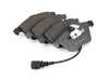 ES#4739062 - EP24-1111 - Front EP24 "Enthusiast Performance" Brake Pad Set - This enthusiast-developed high-performance street and light track pad offers an ideal solution for the spirited commuter and weekend autocross driver alike. - ECS - Audi