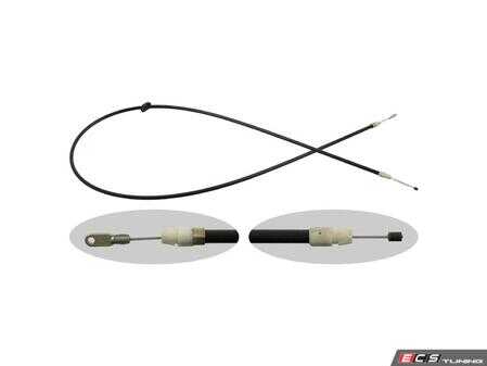 ES#2874679 - 2104201885 - Parking Brake Cable - Front - Runs from parking brake pedal to connecting joint - Febi - Mercedes Benz