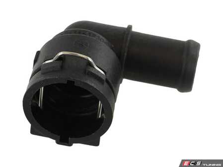 ES#5373852 - 1K0122291J - Coolant Flange - 90 degree fitting with quick coupling - Rein - Volkswagen