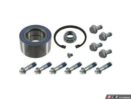 ES#2869620 - 2209800116 - Rear Wheel Bearing - Kit - Includes wheel bearing, snap ring and axle nut - Febi - Mercedes Benz