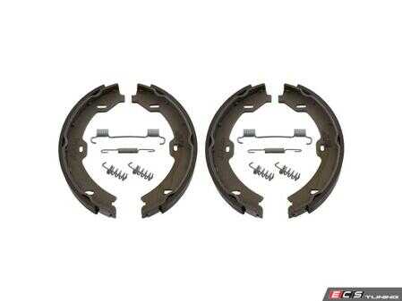 ES#2869698 - 2214200520 - Parking Brake Shoe Kit - Includes all hardware needed for installation - Febi - Mercedes Benz