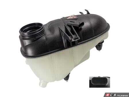 ES#4344226 - 2225000949 - Coolant Expansion Tank - Clean up your engine bay or replace your cracked unit with a new coolant expansion tank. Does not include cap. - Febi - Mercedes Benz