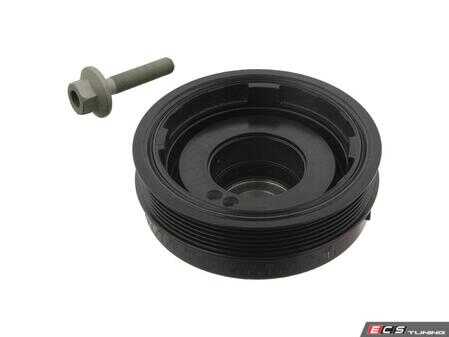 ES#2869976 - 2720300803S1 - Engine Crankshaft Pulley - Replacement of failed pulley instantly restores proper timing mark position and control of crank vibration - Febi - Mercedes Benz