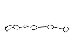ES#4150361 - 079103649C - Valve cover gasket - left - Cylinders 5-8. Found around the spark plug holes - Ajusa - Audi Volkswagen