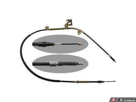 ES#2871123 - 3B0609722F - Brake Cable - Febi - Volkswagen