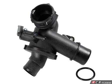 ES#4345617 - 6512002800 - Thermostat Assembly With Switch - Includes O-Ring - Febi - Mercedes Benz