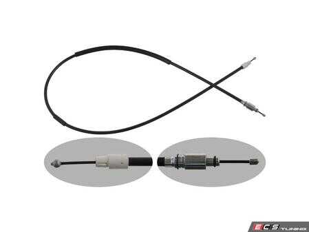 ES#2872226 - 7L0609721A - Parking Brake Cable - Secures the parking brake while the brake pedal is engaged - Febi - Volkswagen