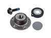 ES#2872630 - 8K0501611BSK - wheel bearing kit with wheel hub, drive shaft bolt and dust cap - Febi - Audi