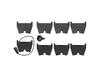 ES#2872698 - 8T0698151B - Brake Pad Set - Febi - Audi