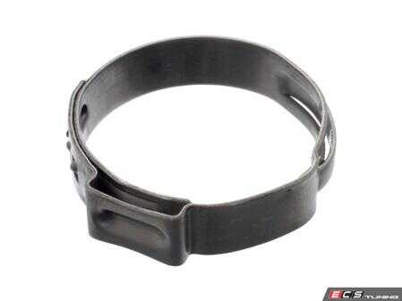 ES#2872946 - N10202001 - Crimp Clamp - Priced Each - Install new hardware with your new parts. 24.1x7x0.6 - Febi - Audi Volkswagen