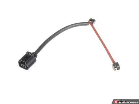 ES#3521302 - 98160916300 - Rear Brake Pad Wear Sensor - Priced Each - Left or right side fitment - Two required - Holstein - Porsche