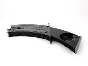 ES#255366 - 51459173465 - Left Dashboard Cup Holder Assembly - Gray - Includes faceplate/cover - Genuine BMW - BMW