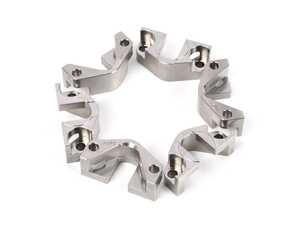 ES#4877013 - M57-IHD-6 - M57 Machined Stainless Injector Hold Downs - Set Of 6 - 303 stainless steel replacements for crack-prone factory injector flanges - Whitbread Performance Innovations - BMW