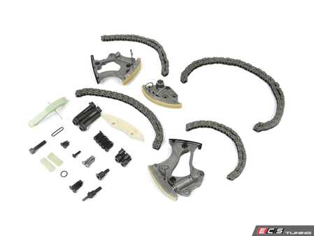 ES#4920380 - 06E109465ATKT - ECS Ultimate Timing Chain Kit - 4M Q7 CREC - Includes all chains, tensioners, securing hardware, and guide rails to get the job done. - Assembled By ECS - Audi