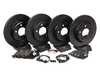ES#4815565 - 34116864058KT2 - Performance Front & Rear Brake Service Kit - Includes front & rear drilled and slotted brake rotors, ECS EP24 Enthusiast Performance pads, wear sensors, and associated hardware. - Assembled By ECS - BMW