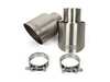 ES#4660522 - 5V2150-NB - COBB Brushed Titanium Exhaust Tip Kit - Replace the tips on your COBB Titanium Cat-Back Exhaust or finish a custom made exhaust in style - CobbTuning - Volkswagen