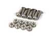 ES#4508974 - 071199040241KT1 - Exhaust Stud Replacement Kit - Set of Eight  - Used to replace the factory studs that tend to rust and snap. Includes Stainless hardware. - Assembled By ECS - MINI