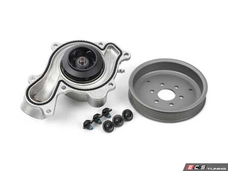 ES#4905071 - 06m121013d0KT - Water Pump Kit - 6 Bolt  - Genuine Replacement. Includes pulley and hardware - Genuine Volkswagen Audi - Audi
