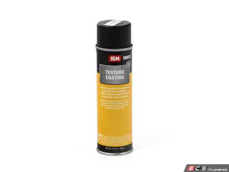 ES#4446151 - sem39853KT - Textured Coating - Used under the black trim spray to create a factory textured look - SEM - Audi BMW Volkswagen Mercedes Benz MINI Porsche