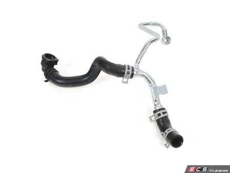 ES#4883959 - 11537567849 - Coolant Pipe - Return Line - Attaches from the auxiliary water pump to thermostat housing and expansion tank - Bremmen Parts - MINI