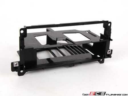 ES#118975 - 51458237560 - E46 CD Player And HVAC Bracket - Provides mounting for the CD player and HVAC controls - Genuine BMW - BMW