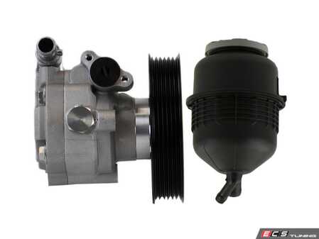 ES#4907707 - 4F0422371D - Power Steering Pump Kit  - Comes as complete kit with new pump, pulley, return pipe, o-ring, and reservoir. - Atlantic Automotive Engineering - Audi