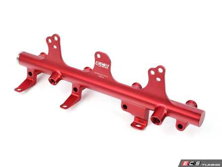 ES#4908335 - 044784LA01-02 - TSI Billet Aluminum Fuel Rail - Update & upgrade! Our exclusive, plug-and-play design features billet aluminum construction, ported passages, and "BH" intake manifold compatibility. - ECS - Audi Volkswagen