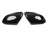 ES#4136128 - ZAW071600AGDSP - Black Optic Mirror Caps  - Give your Audi a more aggressive look. - Genuine Volkswagen Audi - Audi