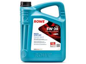 ES#5374166 - 20125-0050-99 - Hightec MULTI SYNTH DPF SAE 5W-30 - 5 Liter - Specially developed engine oil based on selected HC synthetic base oils for modern passenger car Otto and diesel engines with exhaust after-treatment (diesel particulate filters) and turbocharging. - ROWE - Audi BMW Volkswagen
