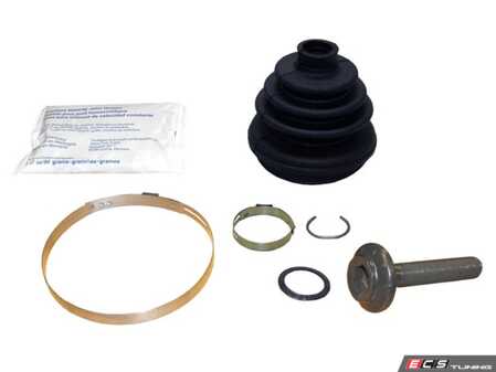 ES#2802736 - 893498203B - CV Boot Kit - Priced Each - Complete boot kit, with hardware, and grease - Rein - Audi
