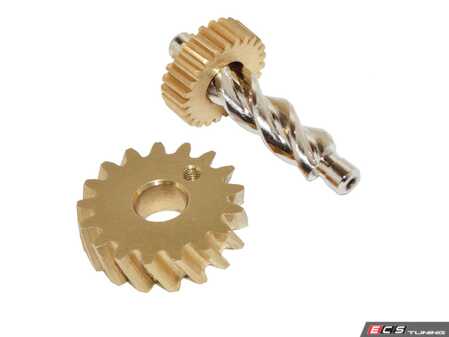 ES#5374427 - 91162405603K - Convertible Top Motor Replacement Gear Set - Replacement drive gear/shaft assembly and splined driven gear - Hamburg Tech - Porsche