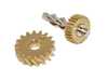 ES#5374427 - 91162405603K - Convertible Top Motor Replacement Gear Set - Replacement drive gear/shaft assembly and splined driven gear - Hamburg Tech - Porsche