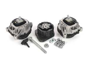 ES#4775913 - 22116861406KT - Drivetrain Mount Replacement Kit - All of the mounts and hardware supporting your vehicle's drivetrain - Genuine BMW - BMW
