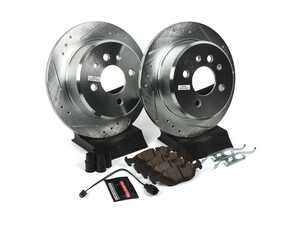 ES#3157086 - K4804 - Z23 Evolution Sport Brake Kit - Rear - The ideal brake upgrade for BMW enthusiasts who want improved safety, performance, and aesthetics. - Power Stop - BMW
