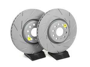 ES#4765764 - USR7827 - Front USR Series Sport Slotted Rotors - Pair (335x30mm) - Upgrade to a Turbo slotted rotor for improved braking - EBC - Volkswagen