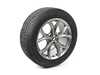 ES#4706260 - 36115A81985 - 19" STYLE 735-TPM WHEEL WITH TIRE, WINTER 265/50R19 110H - 19" Style 735 V- Spoke in Ferric Grey with Winter Wheel/Tire - 9Jx19 ET:38 rim with Continental WinterContact TS 860 S SSR tire in 265/50R19 110H mounted/balanced, and with RDCi/TPMS and center cap installed.  Not for M Performance 19" brakes. - Genuine BMW - BMW