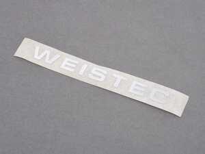 ES#4715526 - 04-000-00065-5 - Weistec Modern Decal 6 Inch Window Sticker - Simple yet bold way to showcase your favorite engineers of power. - Weistec - Audi BMW Volkswagen Mercedes Benz Porsche