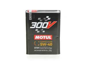 ES#4658242 - 110817 - 300V 5w40 "Competition" - 2 Liters - 100% Synthetic - Ester Technology - Motul - Audi BMW Volkswagen MINI