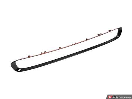ES#4390707 - 51117355238BLACK - Bumper Trim Lower - Black - Mounts to the lower grille - Bremmen Parts - MINI
