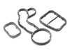 ES#4908717 - 11425B3A1A5 - Oil Filter Housing Gasket Set - Located between the oil filter housing and the engine - Genuine BMW - BMW MINI
