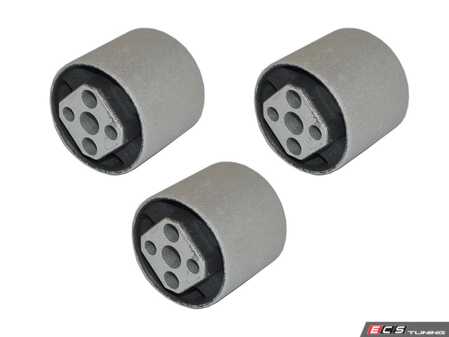 ES#5374670 - 7l6525337KT - Differential Mount Bushing - Set Of 3 - Reduce driveline vibrations with new mounts! - Hamburg Tech - Audi Volkswagen Porsche