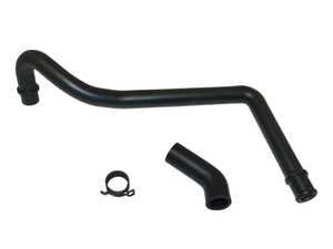 ES#5374677 - 037103213B - Crankcase Breather Hose - Includes clamps and 45* elbow - Hamburg Tech - Volkswagen