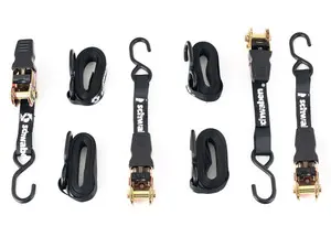 Schwaben Ratchet Strap Tie Down Set - 4 Piece