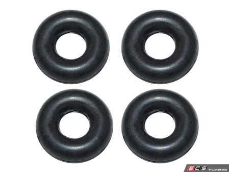 ES#5374711 - 99970142340KT - Rubber O-Ring - Set Of Four - Fuel injector seal - 6 x 5mm - Hamburg Tech - Porsche