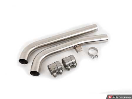 ES#4871756 - 045008LA01 - G05/G06/G07 40i Resonator Delete - Enhance both the sound and performance of your B58 while keeping the factory valved muffler intact! - ECS - BMW
