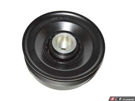ES#2813352 - 11237525135 - Crank Pulley With Dampener - Main crank pulley that is rotational balanced, 2 warranty! Made in Italy. - Hamburg Tech - MINI