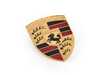 ES#4711606 - 90155921028 - Hood Crest Full Color - Priced Each - Beautiful Porsche crest - One required - Genuine Porsche - Porsche