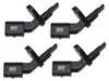 ES#5375028 - 97060640701KT1 - ABS Wheel Speed Sensor - Set Of 4 - Front or Rear - Upper - Hamburg Tech - Porsche