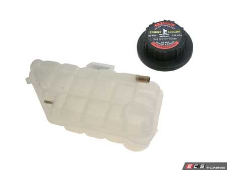 ES#2814016 - 1635000349 - Coolant Expansion Tank - With Cap - Includes new cap - Hamburg Tech - Mercedes Benz